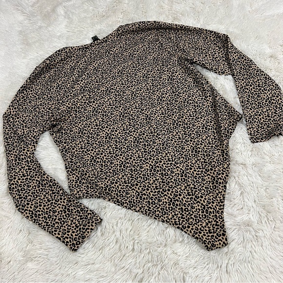 Forever 21 Plus Size Leopard Print Bodysuit 3X NWT - Picture 9 of 12